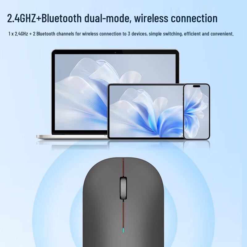 Lenovo M232 Dual-Mode Silent Wireless Mouse