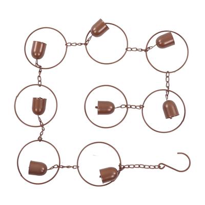 Glockenspiel Robuster Metallrunder Ring Glocken-Windspiele für Zuhause Wohnzimmer Schlafzimmer Büro Garten