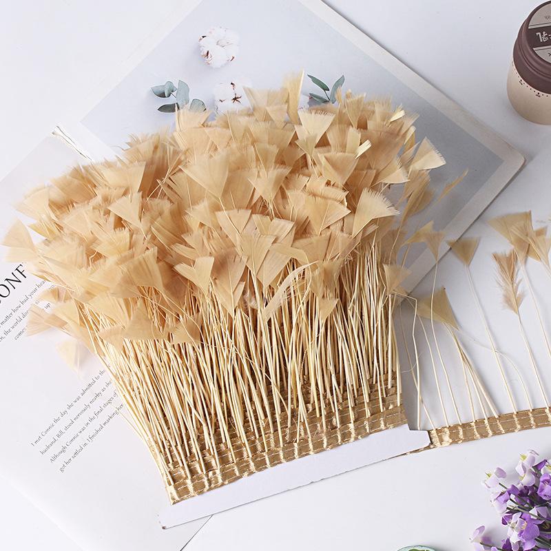 1 Meter Small Butterfly Feather Cloth Edge Turkey Hair Stage Performance Dress Clothing Accessories Accessories