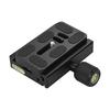 CL-70S 70mm Aluminum Alloy Quick Release Plate with Clamp Set with Adapter Bubble Level for Tripod Head