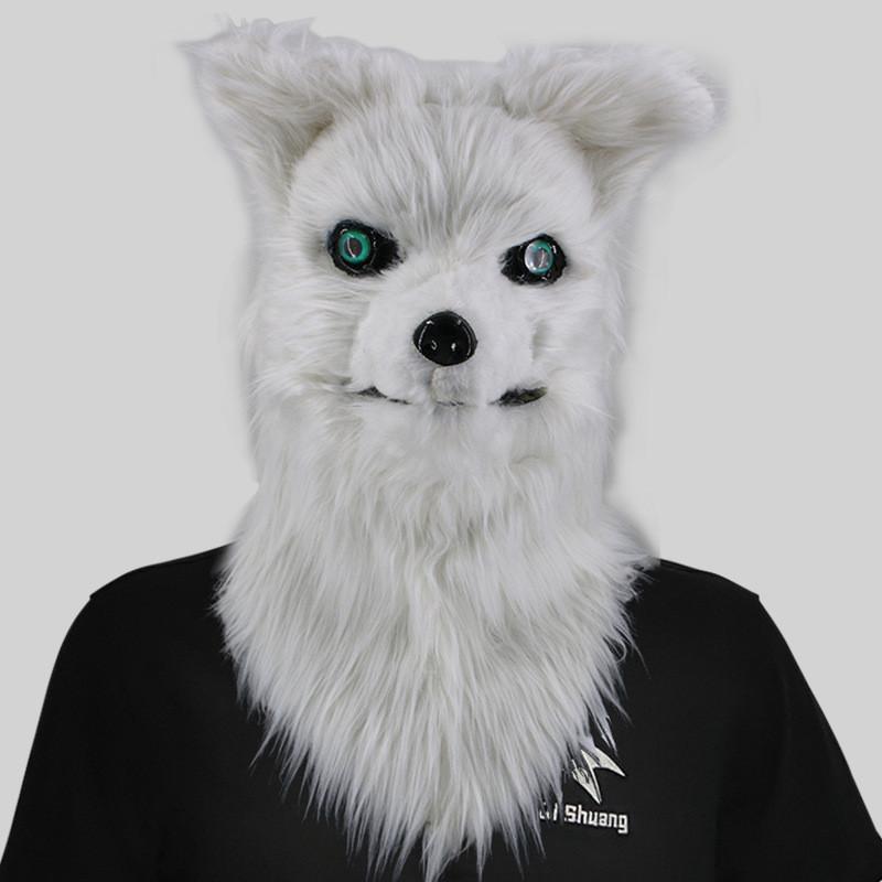 Funny Creative Mouth-opening Animal Head Mask For Costume Parties Halloween Celebrations