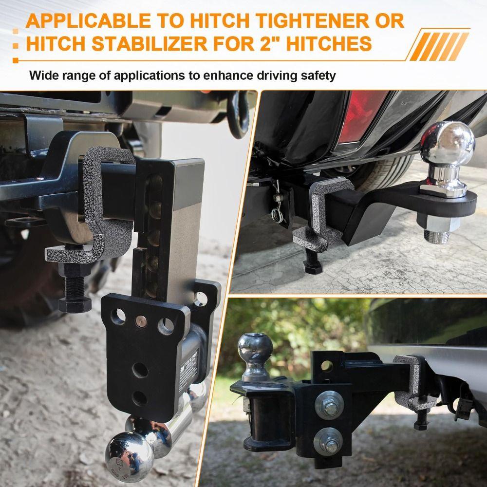 Earthquake-proof Anti-vibration Hook Clamp Steel Receiver Clamp Tightener  Bike Rack