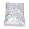 English Letter Nail Sequins Holographic Nail Glitter Letters Sequins Flakes for Manicure Decoration Silver 50g/1.76oz