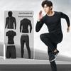 WEZHO Men's 5-Piece Sports Compression Set
