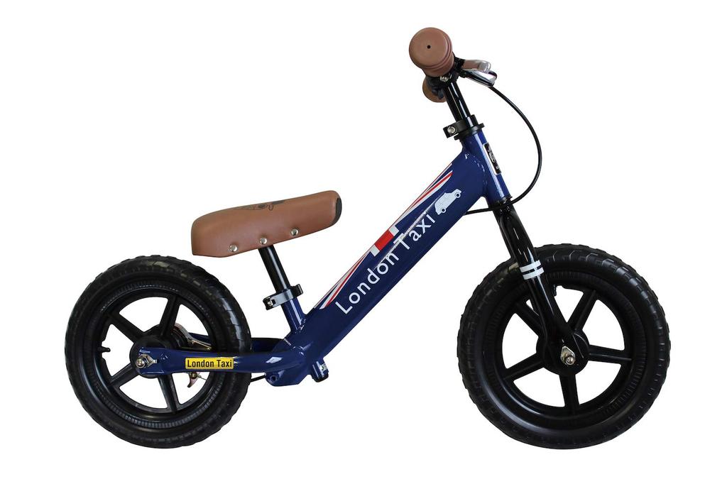 Kick rear brake standard London 12 JP8736 bike, pedal-less bicycle, equipment, puncture-proof tires, Taxi, inch, blue,