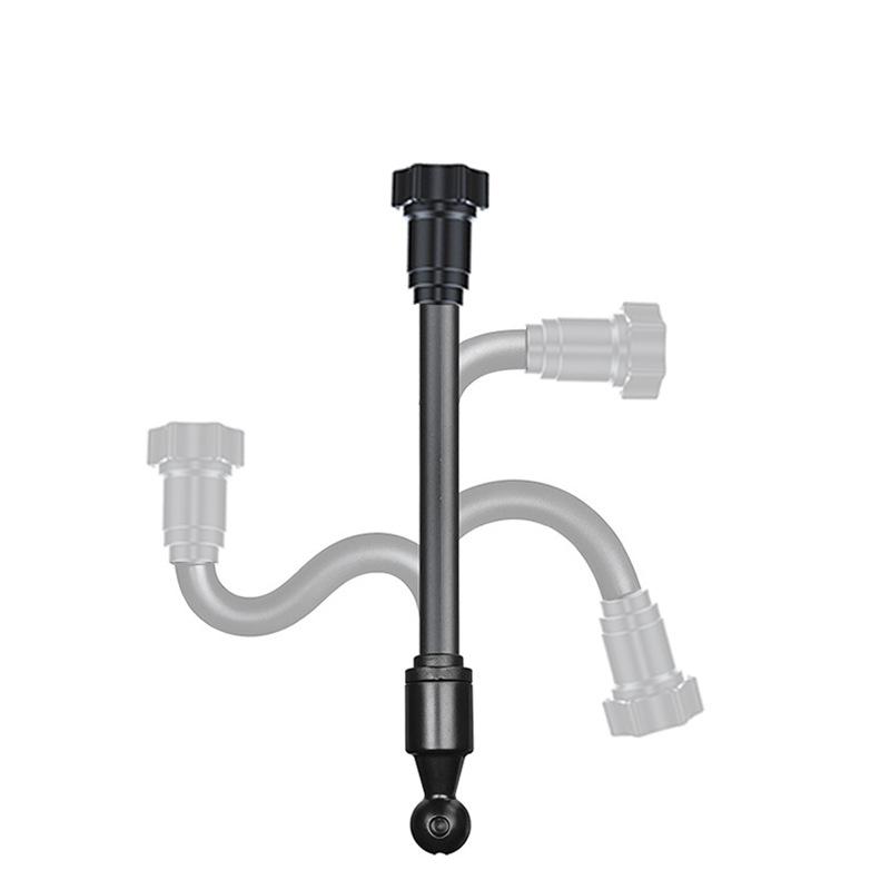 1Pcs 360 Degree Rotating Arm Flexible Adapters For Car Vent Dashboards Phone Holder 17mm Ball Mount Extension Adapter