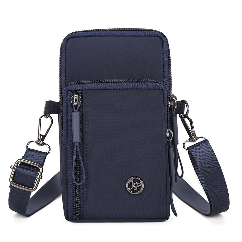 New Women Mobile Phone Bag Nylon Cell Phone Bag Coin Purse Strap Shoulder Bag Small Crossbody Purses for Women Wallet Travel