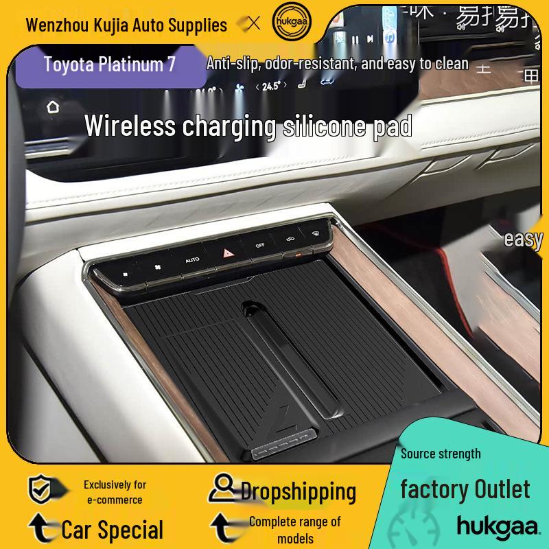 

Toyota Prius Wireless Charging Silicone Anti-slip Mat for Car Interior