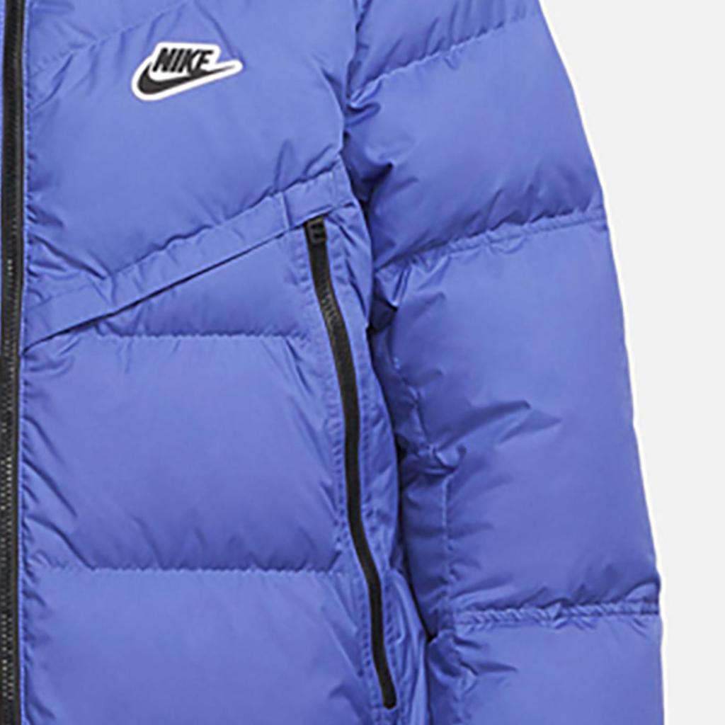 Nike Nsw Down-Fill Windrunner Shield Mid-Length Casual Down Jacket Men Outerwear Blue CU4409-430