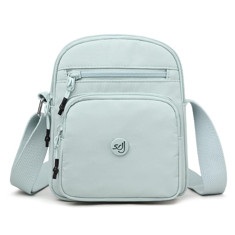 

Женская сумка сумка через плечо легкая нейлоновая многослойная сумка сумка на плечо синий