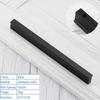 Modern Minimalist Kitchen Cabinet Handle American Style Lengthen T Shape Handle Shoe Wardrobe Drawer Pull Furniture Door Handle