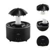 Rotating Umbrella Drop Humidifier Multipurpose for Home Tabletop Study White