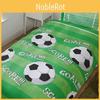 Goal Football Shoot Soccer Kids Boys Single Duvet Quilt Cover Bedding Set