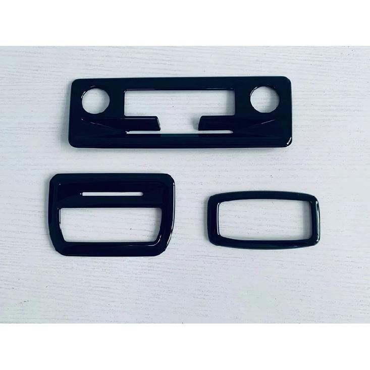 For NISSAN SERENA C28 Car Accessories ABS Piano Black Interior Lights Reading Lights Trim Cover