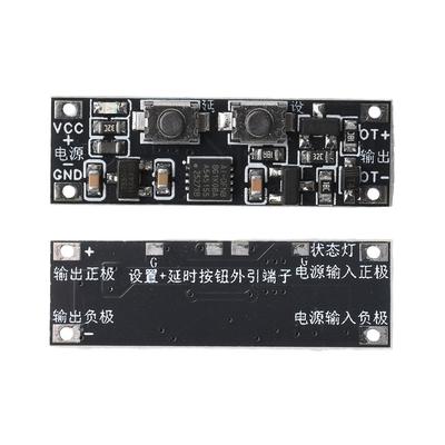 DC 3-20V Delay Time Module 0-60min Adjustable Delay 3A High Current Output 3 Working Modes Industrial Grade Timer Board