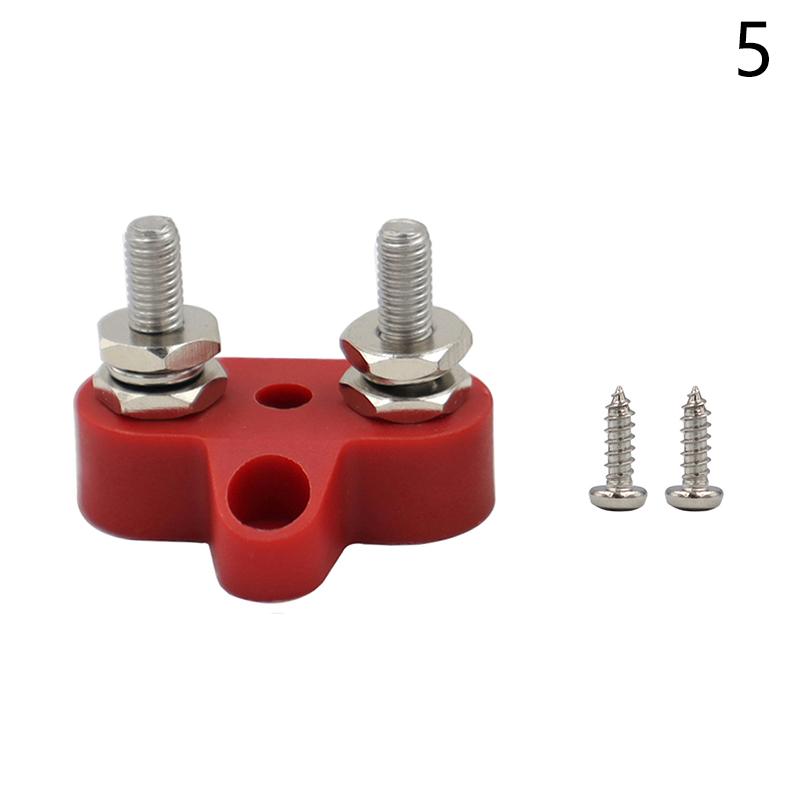 Bus Bar Terminal Block Battery Power Stud Junction M6 M8 Busbar Heavy Duty Power Distribution Stud For Car Truck Rv Boat