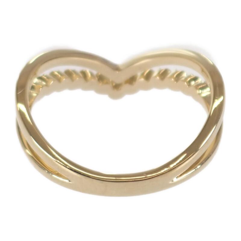 AHKAH  AK1622010200 #9(JP Size) Ring K18 Yellow Gold Women