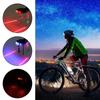 LED Laser Lights Lamp Bicycle Lights Safety Warning Lights Bike Tail Light Laser Taillights