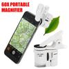 Pocket Microscope Magnification Microscope Mobile Phone Microscope Magnifying Glass Clip Microscope