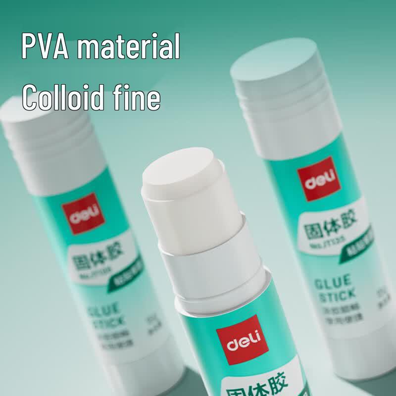 Deli 7104 Solid Glue Stick 15g белый