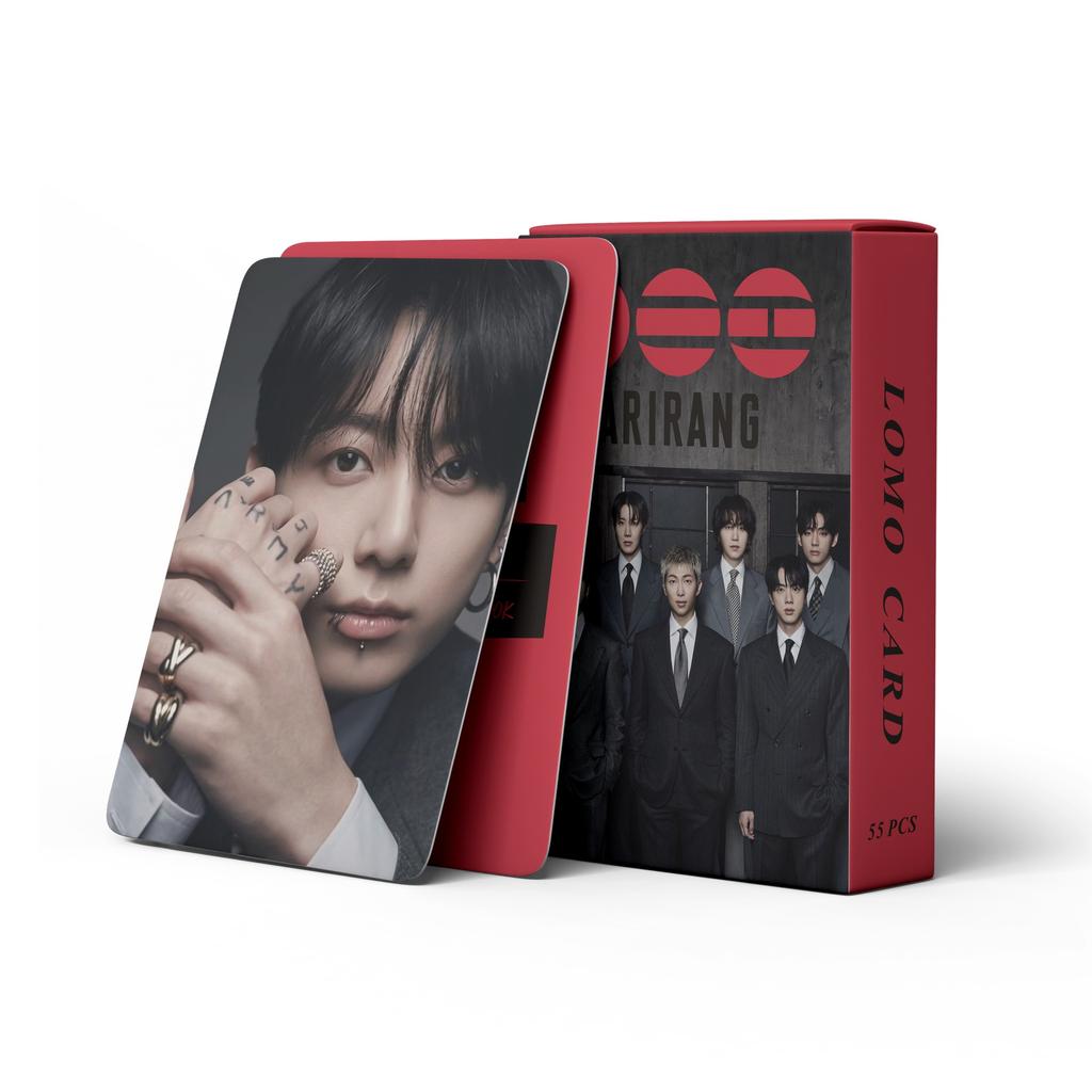 New 55Pcs Wanderer'S 8Th Anniversary Lomo Card 55 Photos Of New Peripheral Photo Card Hyunjin