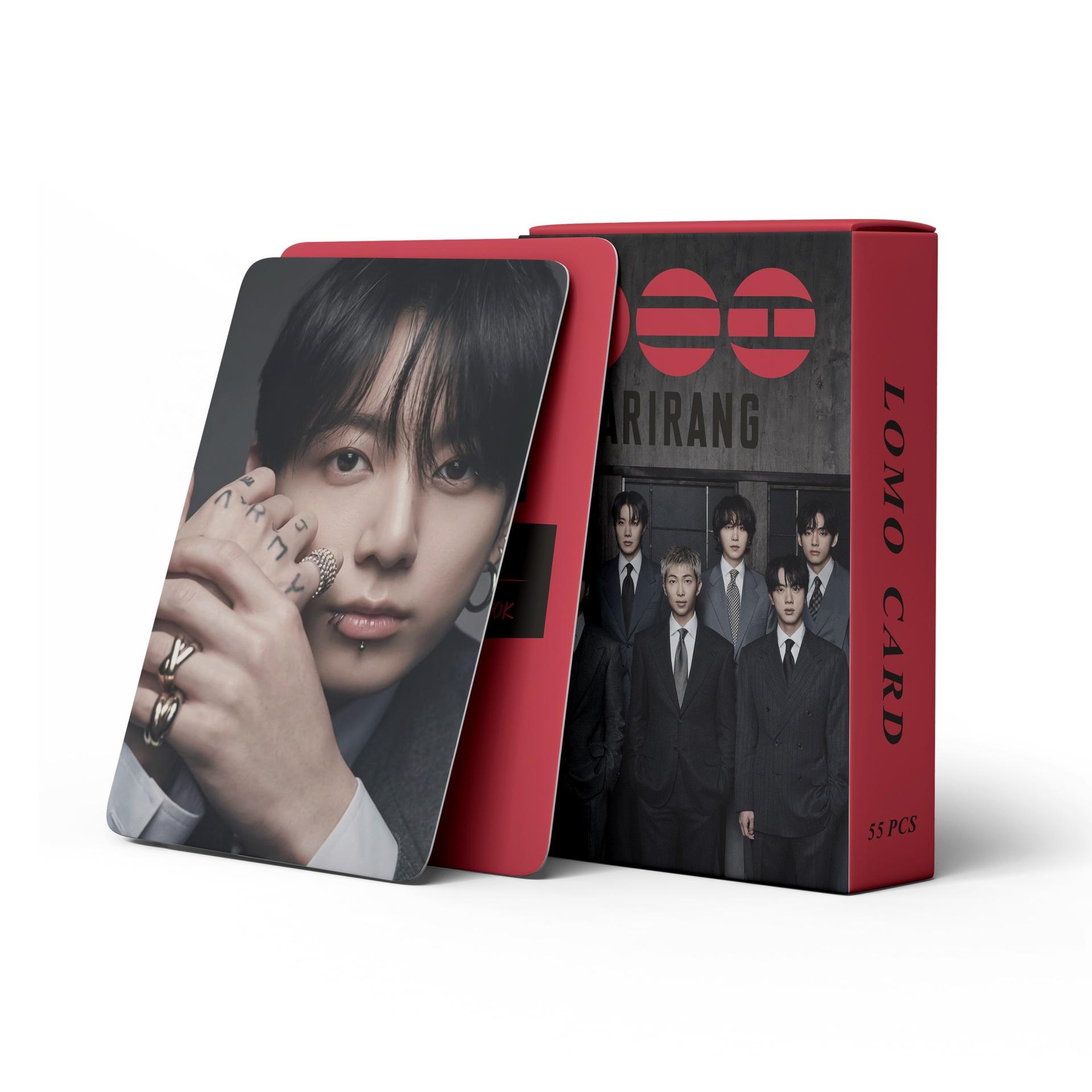 New 55Pcs Wanderer S 8Th Anniversary Lomo Card 55 Photos Of New Peripheral Photo Card Hyunjin
