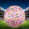 Peppa Pig Print Size 5 Soccer Ball, PU Wear Resistant Football for Match Training and Daily Practice, Birthday Gift for Soccer Fans