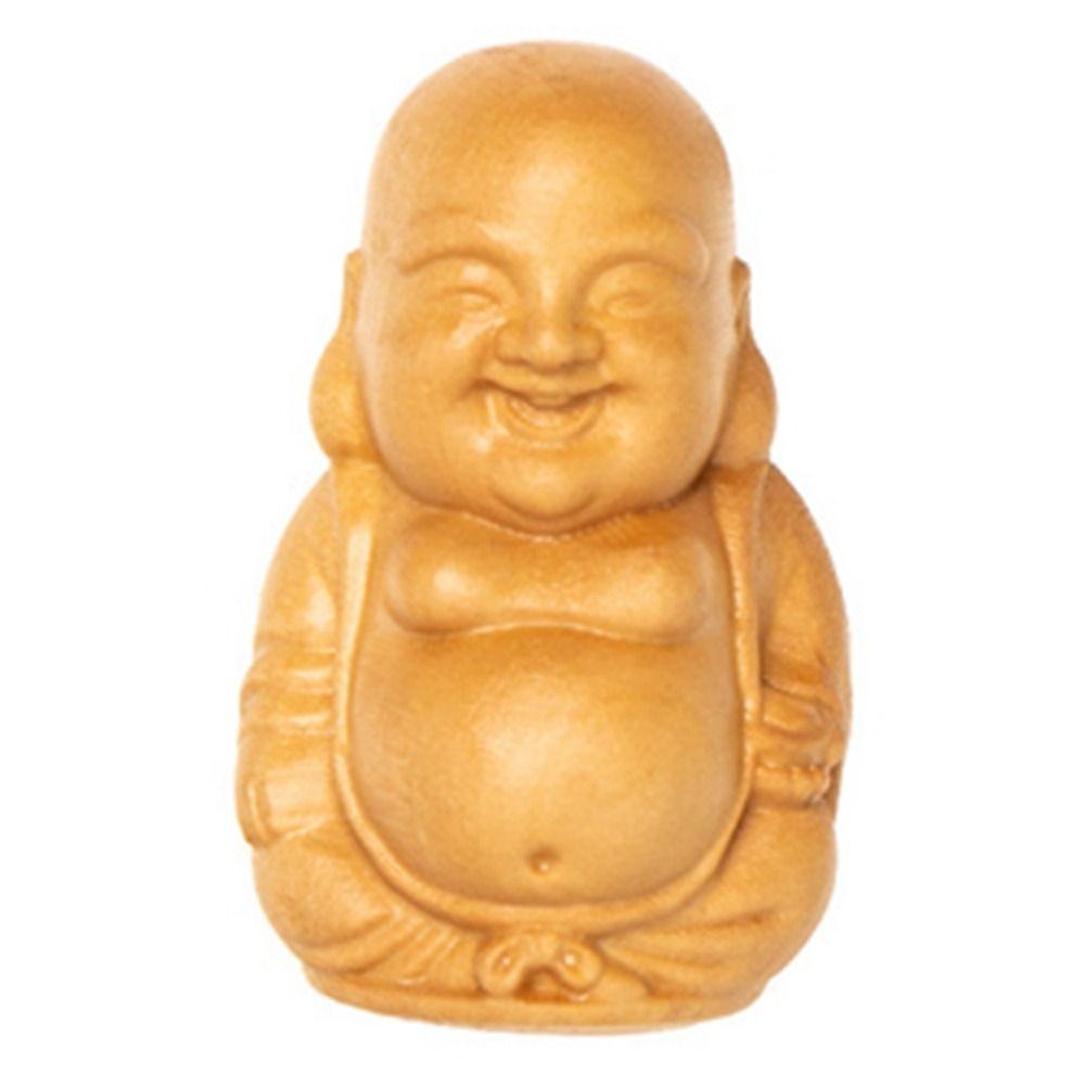 Decor Handicraft Baby Buddha Car Ornament Buddha Statue Little Monk Figurines Key Chain Pendant