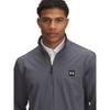 Under Armour Comfortable Half-Zip Long Sleeve Jacket Men jackets Brown 1387118-025
