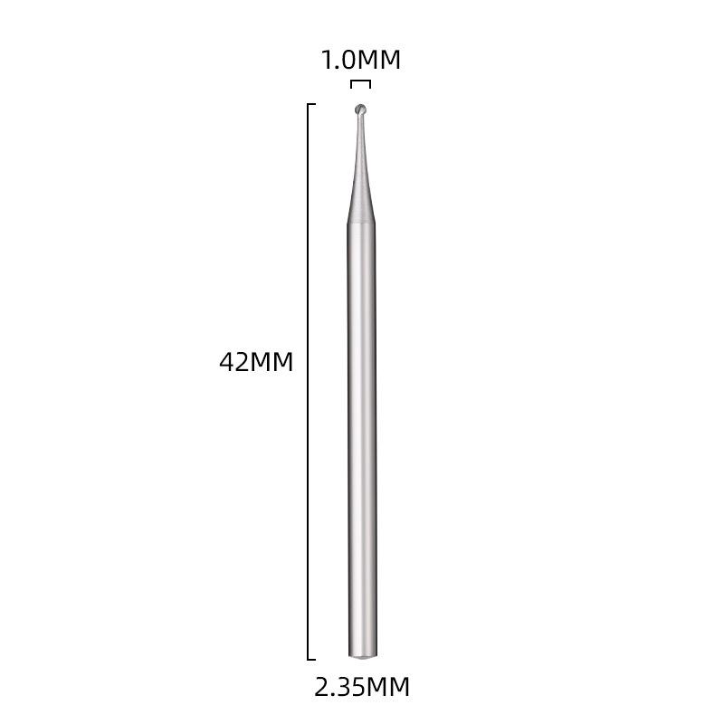 Electric Tungsten Steel Ball Carving Knife Milling Cutter for Woodworking and Dental Machines