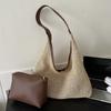 Casual Beach Summer Popular Woven Mother-in-law Bag 2026 Fashionable One-shoulder Seaside Travel Beach Straw Bag Women Handbags