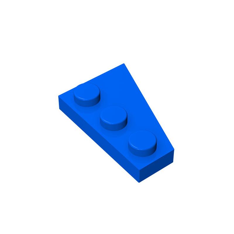 43723 Wedge Plate 3 X 2 Left Bricks Collections Bulk Modular GBC Toys For Technical MOC DIY Building Blocks Compatible