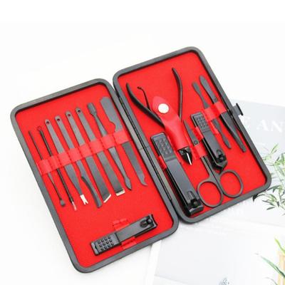 Maniküre-Nagelknipser, Pediküre-Set, tragbares Reise-Hygiene-Set, Edelstahl-Nagelschneider-Werkzeug-Set