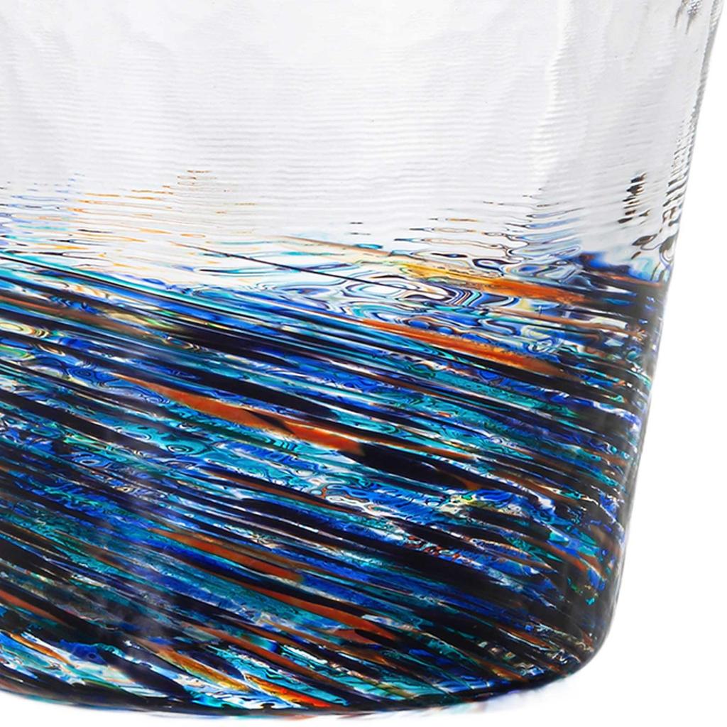 Aderia Glass Six Colors Gift Made In Featuring Nature Motifs from the Tohoku Region of This Blown Glass Piece Is a and Stylish Gift for or (ADERIA)