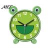 Time Teaching Clock Cartoon Animal Alarm for Students, Non-Ticking Quiet Movement Electronic Clock, Battery Operated Desk Home Bedroom