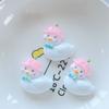 10Pcs New Cute Resin Mixed Little Swan Duck Series Flat Back Fit Phone Deco Parts Embellishments For Hair Bows Accessories