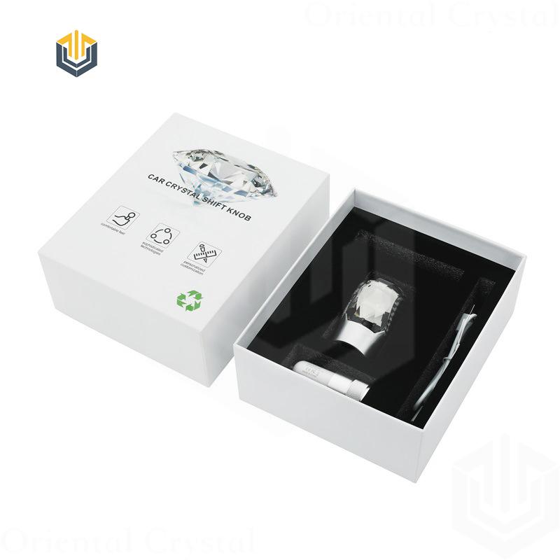 LED Seven Color Luminescence Crystal Gear Shift Knob Suitable for Lexus 15-17 ES 15-20 NX 15-22 RX 15-21 IS 16-17 GS RC Crystal