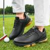 Professional Golf Shoes With Nails Men Outdoor Non-slip Men's Golfing Spikes Leather Waterproof Air Cushion Sports Shoes For Men