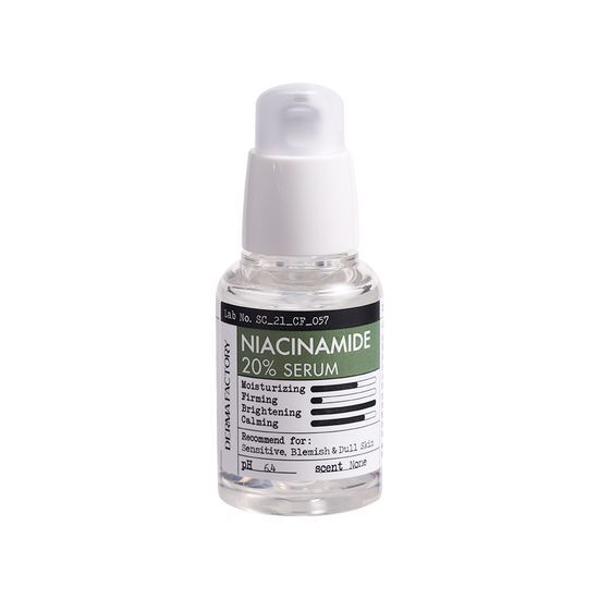DERMA FACTORY Niacinamide 20% Serum 30ml