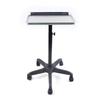 Aluminium Salon Instrument Tray, Height Adjustable Trolley Cart Tray Station on Wheels for Salon Tattoo Spa Beauty Service Holder Tool Storage