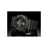 Casio G-Shock GA-140-1A4 Analog-Digital Watch Shock Resistant Black Red