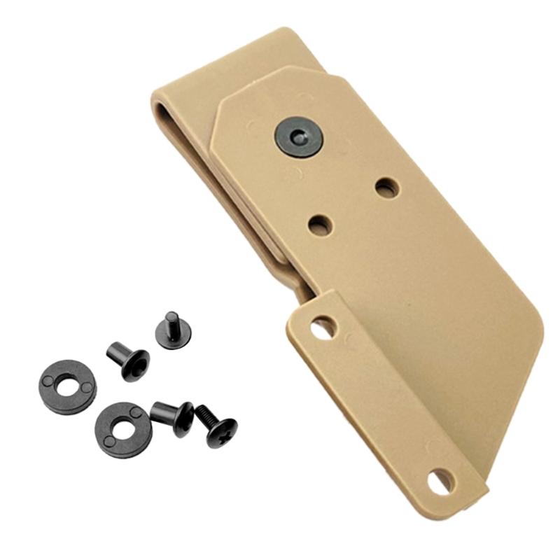 K Sheath Waist Clip 360 Degree Rotatable K Sheath Back Clip for KYDEX Scabbard A0KF