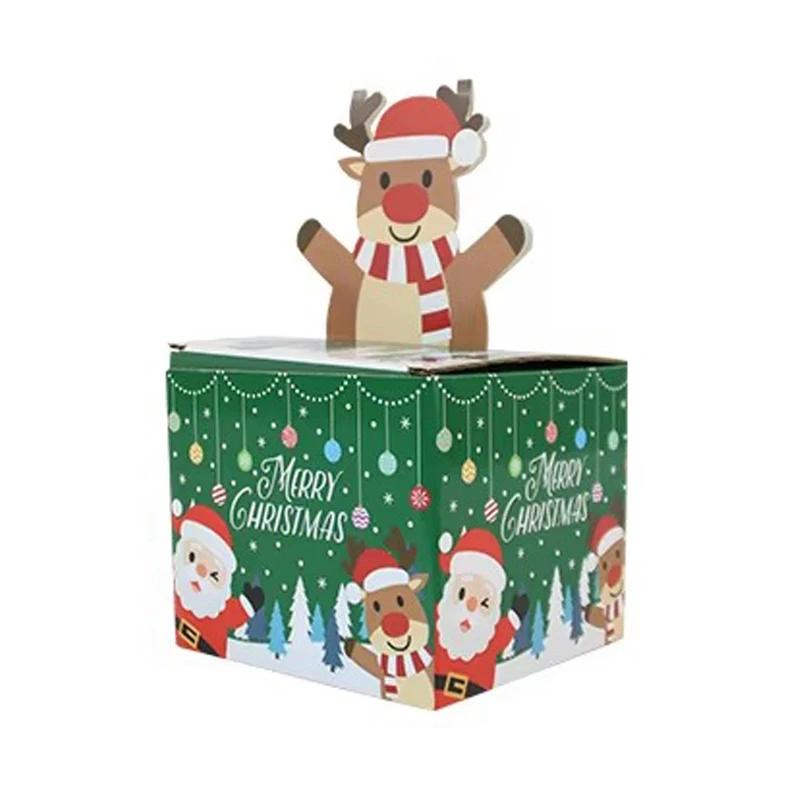 3PCS Birthday Party Surprise Box Decoration Christmas Series Cardboard Box Birthday Surprise Cash Box Creative Decoration Gift