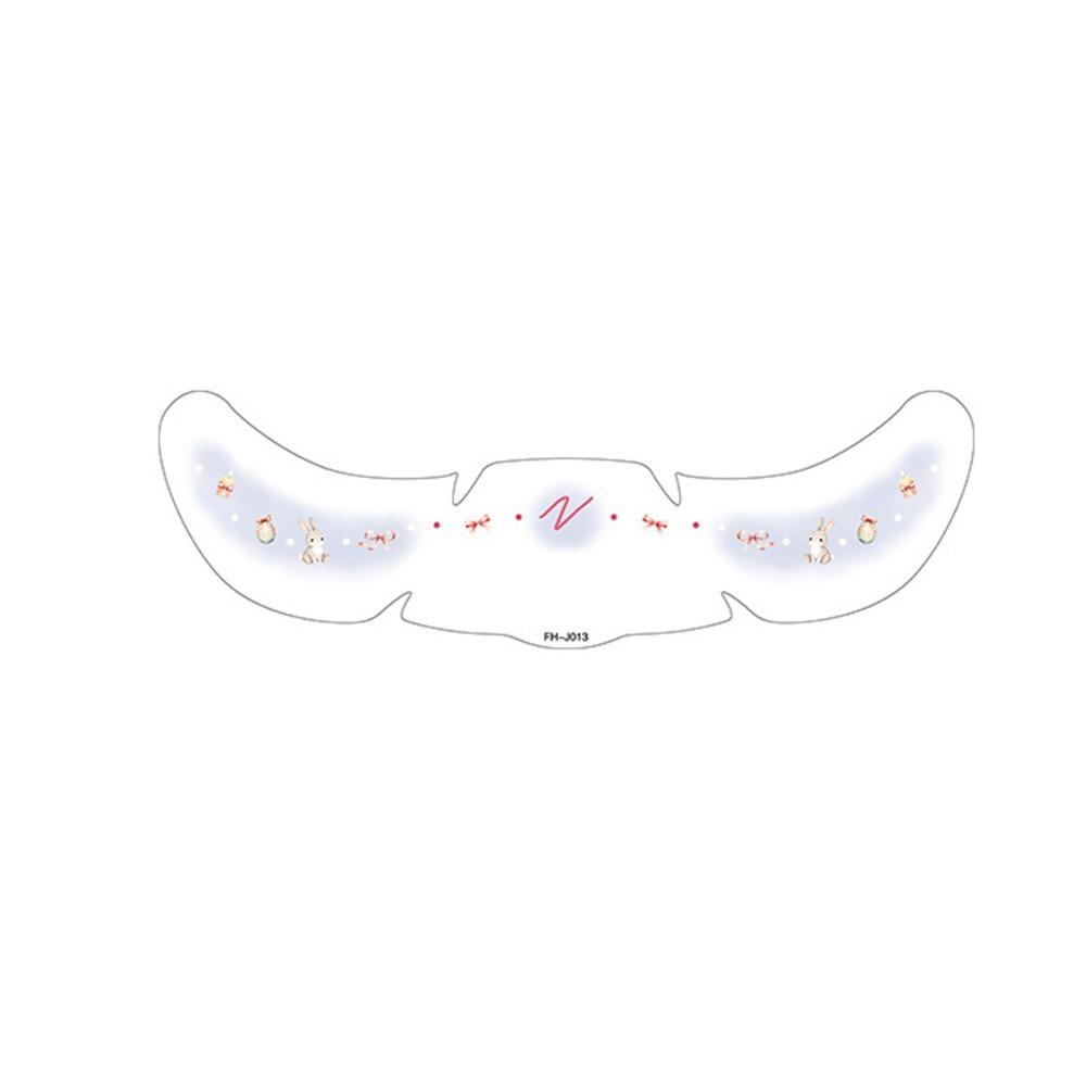 Long Lasting Easter Face Stickers Rabbit Freckle Tattoo Face Temporary Tattoo  Music Festival