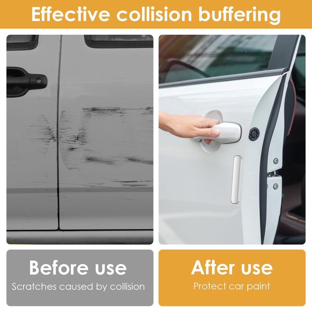 30PCS Self Adhesive Silicone Clear Wall Bumpers Door Stoppers Versatile Door Silencers Drawer Door Cabinets Anti-collision Pads