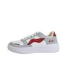 Li Ning Leather Cushioning Abrasion Resistant Slip Resistant Low Top Skateboard Shoes Unisex Gray, Red AGCS420-6(team1670-)