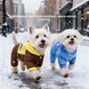 New Pet Clothes Winter Clothing Bichon Schnauzer Medium and Small Dogs Winter Cat Warm Four-legged Dog Down Jacket