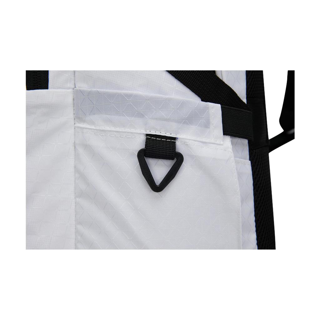 Anta KAI Team 23L Printed Color Block Design Fabric Backpack Unisex Backpack White 192541167R-2