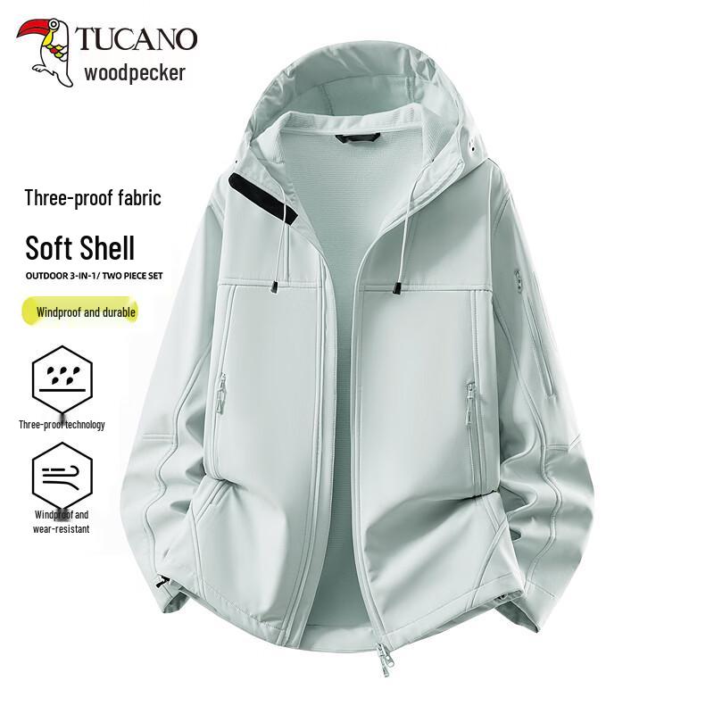 Tucano Outdoor Softshell Hooded Jacket