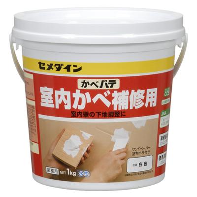 Cemedine Interior Wall Repair Professional Poly Putty, Grade, 1kg, Can, HC-158
